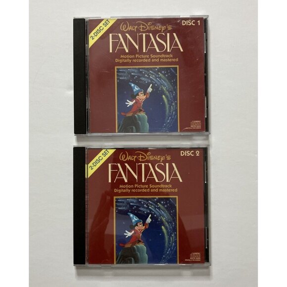 Walt Disney Fantasia Original Soundtrack Double Disc CD - Picture 1 of 5